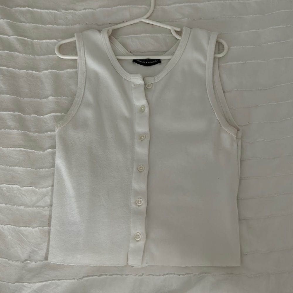 Brandy Melville Button Down Top
